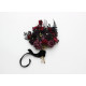 Purple, Burgundy & Black Gothic Hair Pins – Set of 7