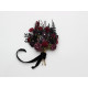 Purple, Burgundy & Black Gothic Hair Pins – Set of 7