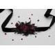 Purple, Burgundy & Black Flower Belt - 5432-8029 Purple, Burgundy & Black Flower Belt - 5432-8029