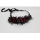 Purple, Burgundy & Black Flower Crown - 5432-8029 Purple, Burgundy & Black Flower Crown - 5432-8029